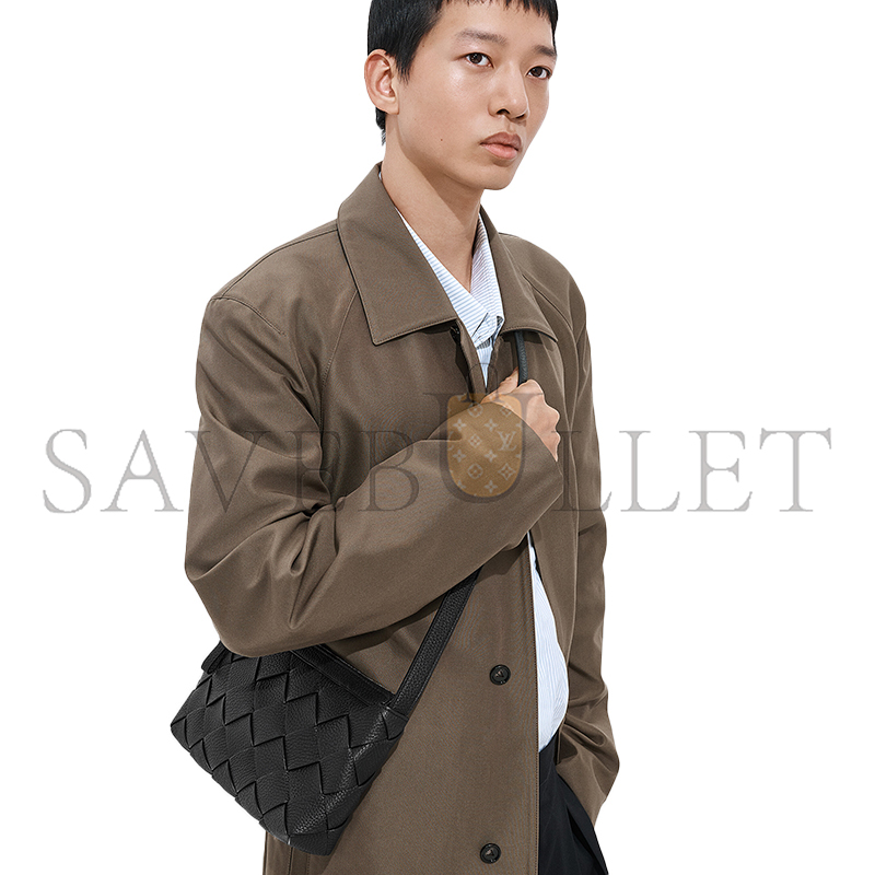 B0tt*ga Ven*ta DIAGO ZIPPED MESSENGER 837112V4FV18803 (25*15*5cm)